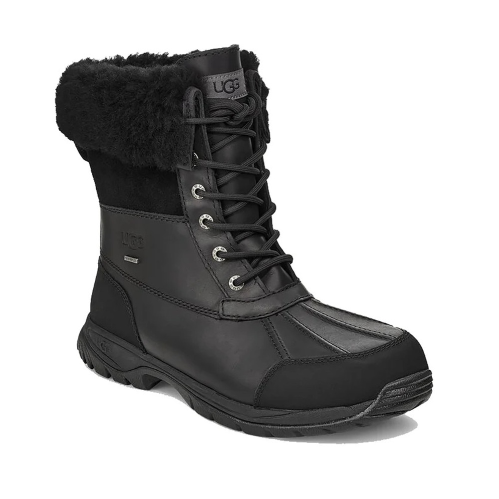 UGG Black Butte Fur-trimmed Boots - Picture 3 of 9